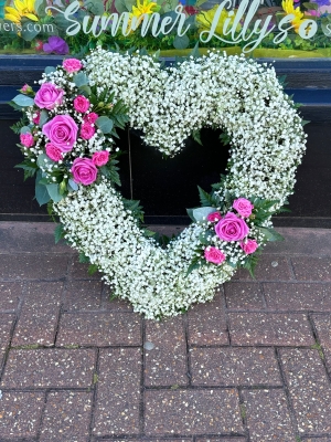 gypsophila Heart